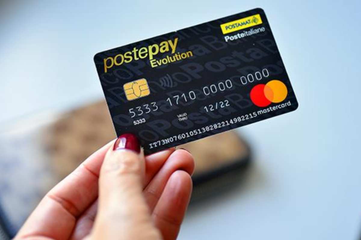 Carta PostePay Evolution
