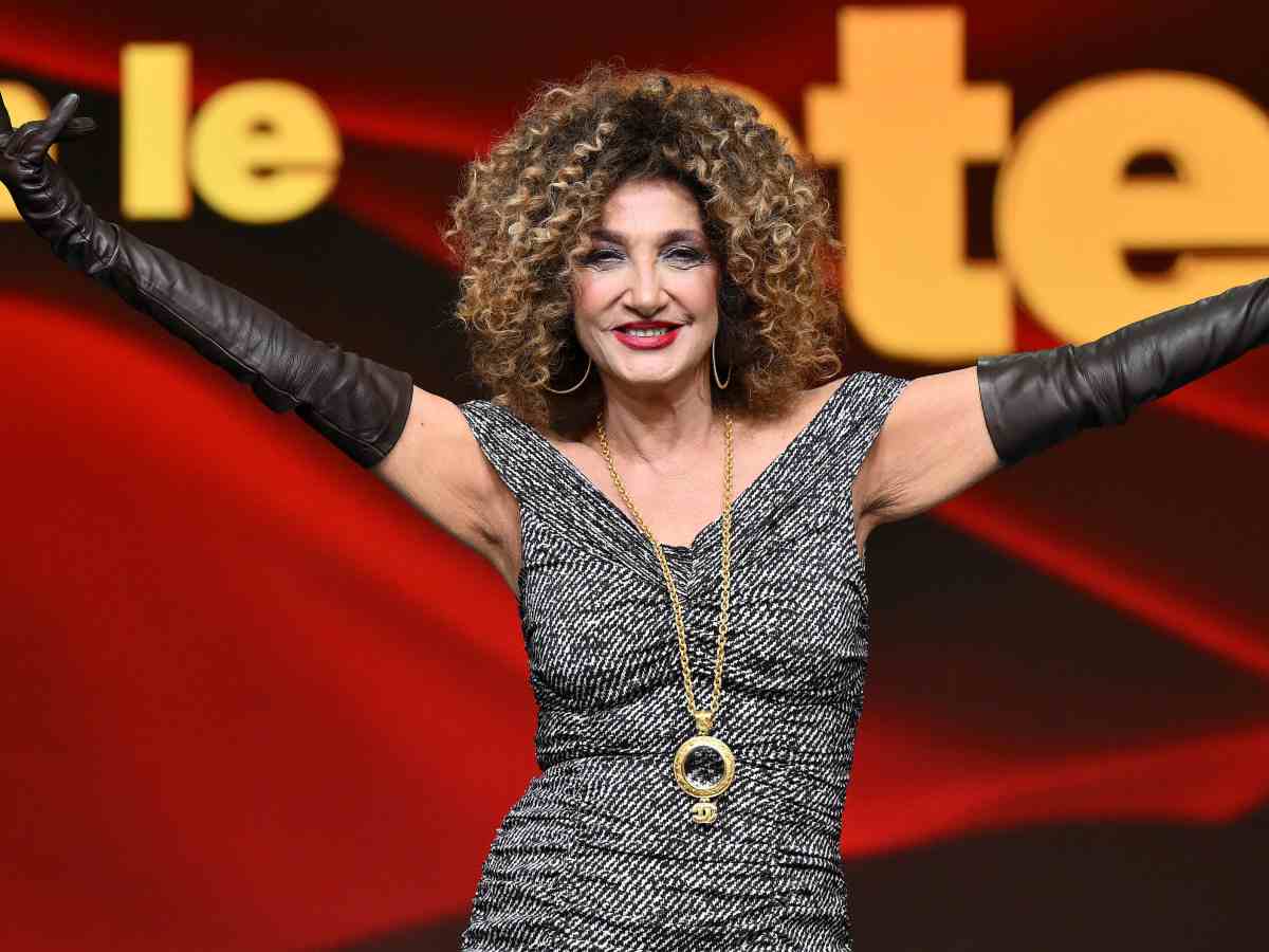 Marcella Bella negli studi di Ballando
