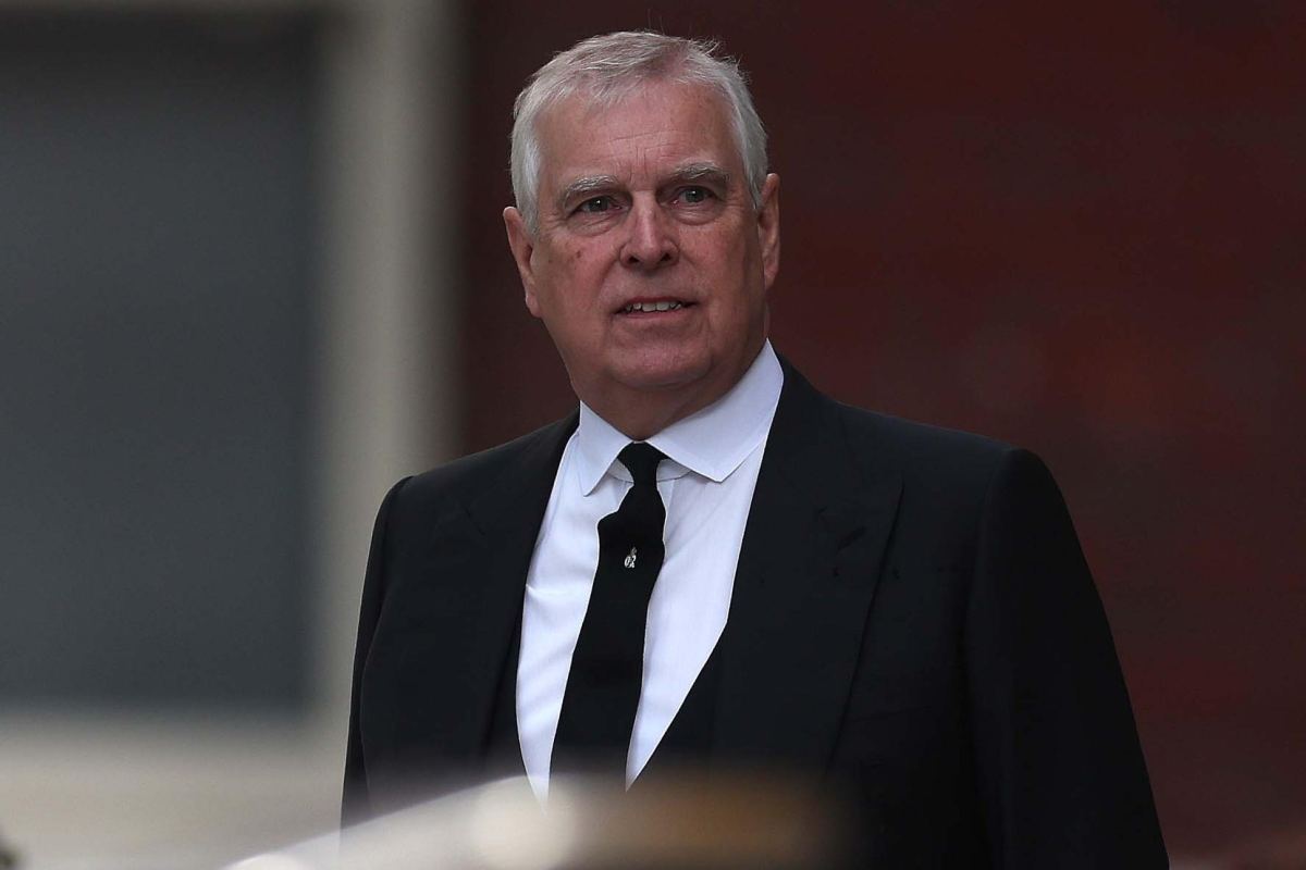 Primo piano del Principe Andrea