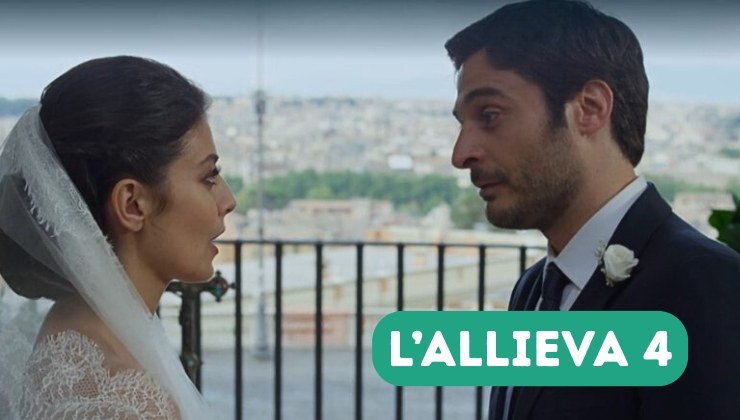 Alice e Claudio sposi, scritta L'Allieva 4