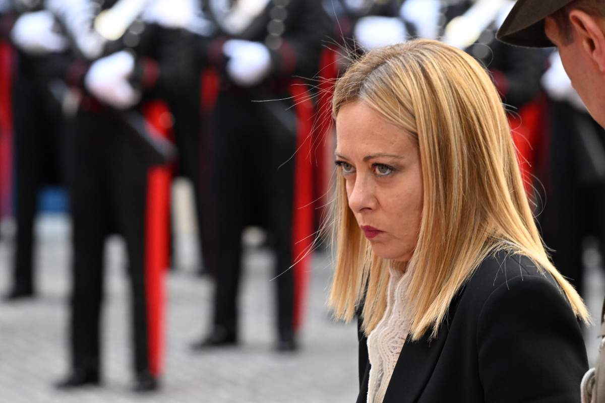 il premier giorgia meloni